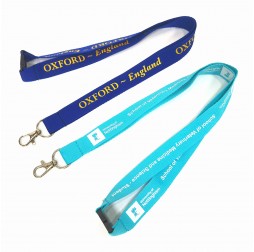Polyester Lanyards with Safety Breakaway