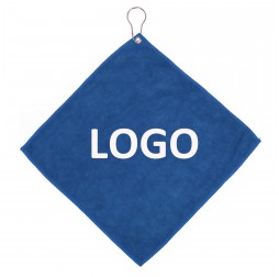 Microfiber Golf Towel With Metal Grommet Clip