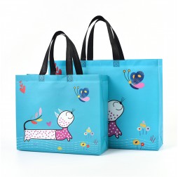 Full-Color Laminated Non-Woven Tote Bag