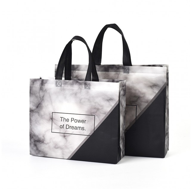 Full-Color Laminated Non-Woven Tote Bag