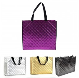 Metallic Glossy Non-woven Tote Bag