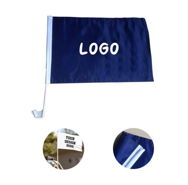 Double Side Printed Car Flag